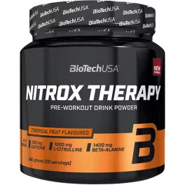 BiotechUSA NitroX Therapy 340g trópusi gyümölcs