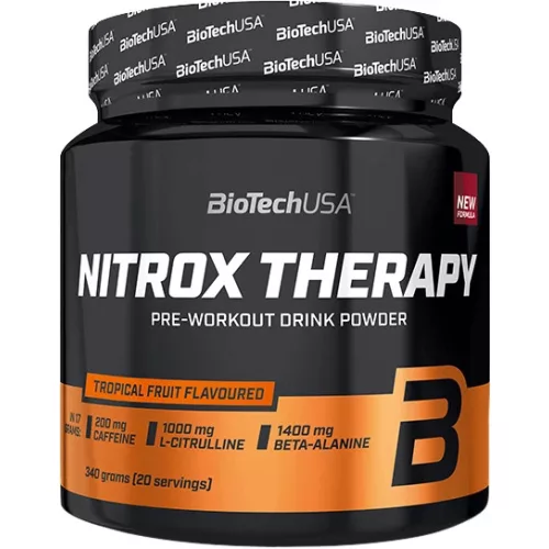 BiotechUSA NitroX Therapy 340g trópusi gyümölcs