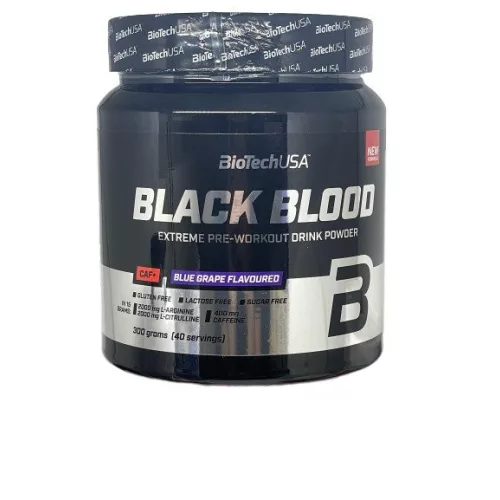 BiotechUSA Black Blood CAF+ 300g kékszőlő