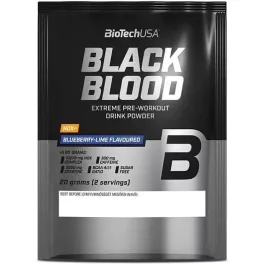 BiotechUSA Black Blood NOX+ 20g áfonya-lime