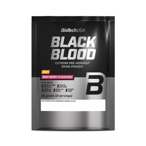 BiotechUSA Black Blood NOX+ 20g ruby berry