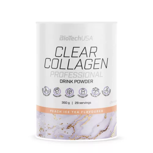 BiotechUSA Clear Collagen Professional 350g barackos ice tea