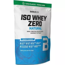 BiotechUSA Iso Whey Zero lactose free natural 1000g kókusz