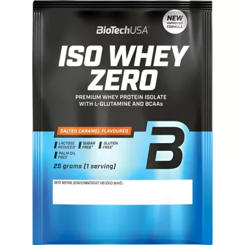 BiotechUSA Iso Whey Zero 25g sós karamell