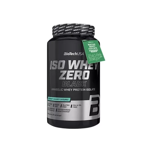 BiotechUSA Iso Whey Zero Black 908g kókusz-mangó