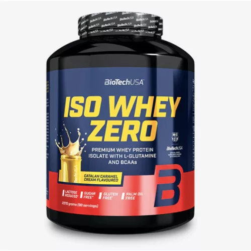 BiotechUSA Iso Whey Zero 1816g sós karamell