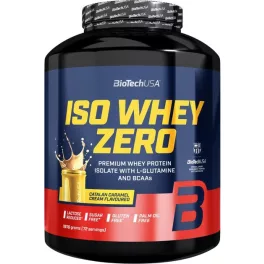 BiotechUSA Iso Whey Zero 1816g catalan caramel cream