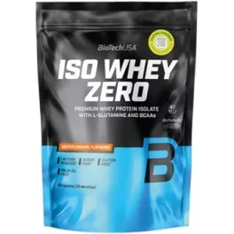 BiotechUSA Iso Whey Zero 454g sós karamell
