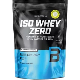 BiotechUSA Iso Whey Zero 454g black biscuit