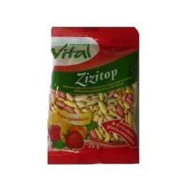 K. Vital zizi cukormentes puffasztott rizs vegyes gyümölcs ízű 25 g - bio és új hullámos étkezés