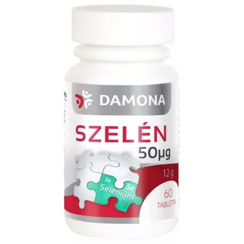 Damona szelén tabletta 60 db - bio és vegán étrendkiegészítők