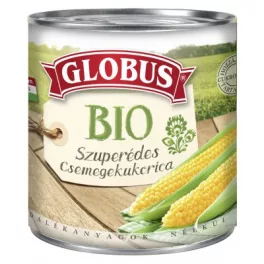 Globus bio szuperédes csemegekukorica konzerv 1 db - bio és új hullámos étkezés