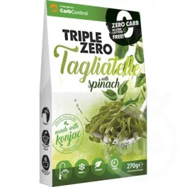 Forpro zero kalóriás tészta - spenóttal tagliatelle cukor/zsír/laktóz/glutén/szójamentes 270 g - bio és új hullámos étkezés