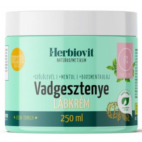 Herbiovit vadgesztenyés lábkrém 250 ml