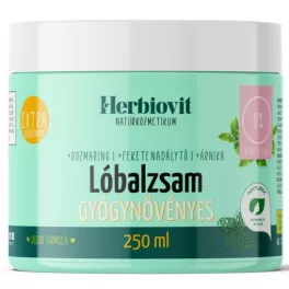 Herbiovit lóbalzsam gyógynövényes 250 ml - bio és natúr kozmetikumok