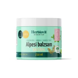 Herbiovit alpesi balzsam natural 250 ml - bio és natúr kozmetikumok
