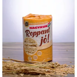 Roppant jó! puffasztott rizskorong natúr 100 g - bio és új hullámos étkezés