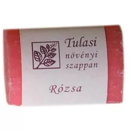 Tulasi szappan rózsa 100 g - bio és natúr kozmetikumok