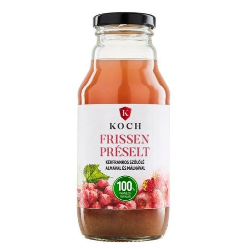 Koch kékfrankos szőlőlé almával és málnával 330 ml