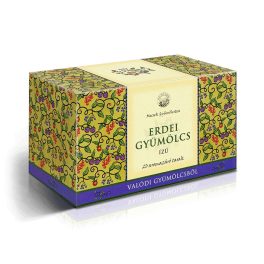 Mecsek gyümölcstea erdeigyümölcs 20x2g 40 g - bio és új hullámos étkezés