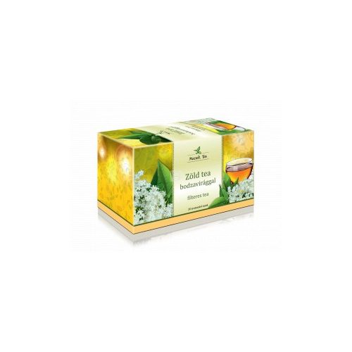 Mecsek zöld tea bodzavirággal 20x2g 40 g