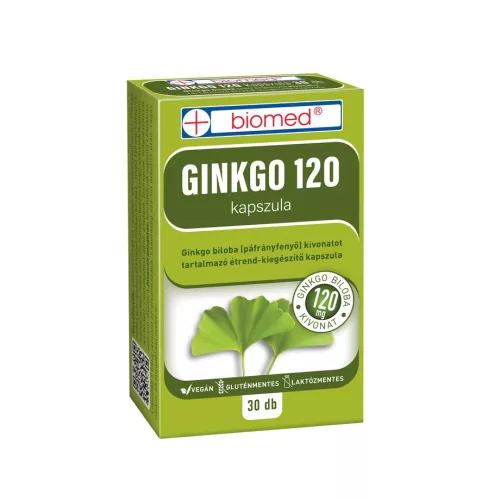 Biomed ginkgo 120 kapszula 30 db