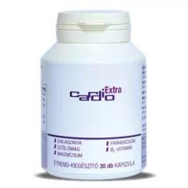   Cardio extra galagonya, szőlőmag, magnézium, paradicsom, b6-vitamin étrend-kiegészítő kapszula 30 db