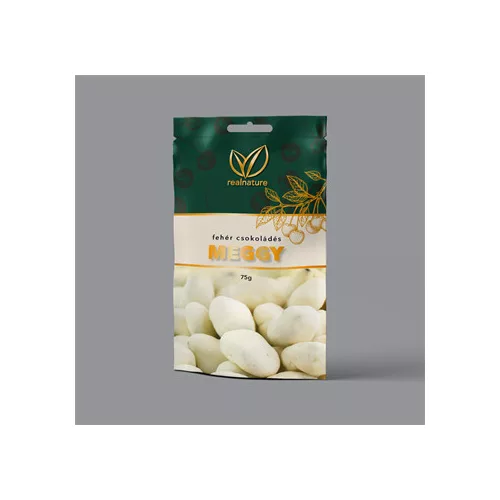 Real Nature fehércsokoládés meggy 75 g