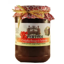 Fertődi csipkebogyó lekvár xylittel 200 g - bio és új hullámos étkezés