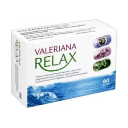 Valeriana relax kapszula 60 db - bio és vegán étrendkiegészítők