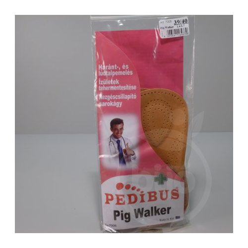 Pedibus talpbetét bőr pig walker 39/40 3/4