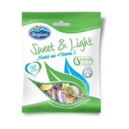 Sweet&light mentol mix+vitamin c cukormentes cukorka 60 g - bio és új hullámos étkezés