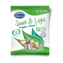 Bergland sweet&light herbamix cukormentes cukorka 60 g - bio és új hullámos étkezés