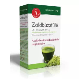 Interherb napi1 zöldbúzafűlé extraktum kapszula 30 db - bio és vegán étrendkiegészítők