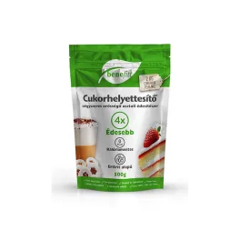 Benefitt paleo cukorhelyettesítő (eritrit, stevia) 4x erősségű 500g - bio és új hullámos étkezés