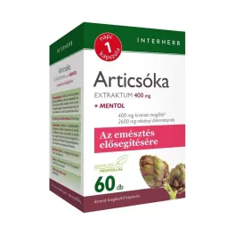 Interherb napi1 articsóka extraktum kapszula 60 db - bio és vegán étrendkiegészítők