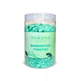 Yamuna tégelyes fürdősó borsmentás 1000 g - bio és natúr kozmetikumok