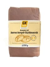 Gk Food lisztkeverék aromás ízű barna kenyér 1200 g