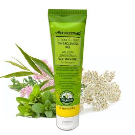 Naturissimo citromfű-fűzfa tini arclemosó gél 100 ml - bio és natúr kozmetikumok