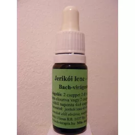 Bach virágeszencia jerikói lonc 10 ml - aromaterápiához és wellnesshez