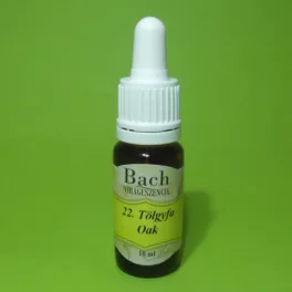 Bach virágeszencia tölgyfa 10 ml - aromaterápiához és wellnesshez
