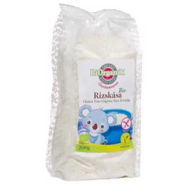 Biorganik bio gluténmentes rizskása 200 g - bio és új hullámos étkezés