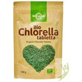 Biorganik bio chlorella tabletta 100 g - bio és vegán étrendkiegészítők