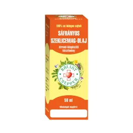 Bálint sáfrányos szeklicemmag-olaj 50 ml - bio és vegán étrendkiegészítők
