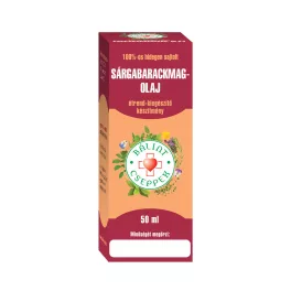 Bálint sárgabarackmag-olaj 50 ml - bio és vegán étrendkiegészítők