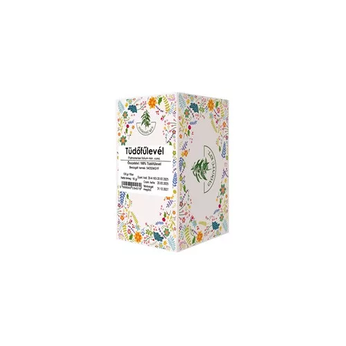 Gyógyfű tüdőfűlevél filteres tea 20x0,8g 16 g