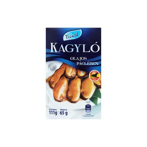 Twist kagyló olajos páclében 115 g