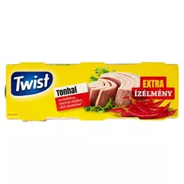   Twist tonhaltörzs növényi olajban édes chili ízesítéssel 3x80g/3x52g