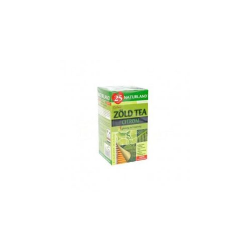 Naturland zöld tea citrom ízű 20x1.5g 30 g