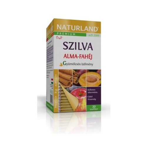 Naturland Prémium Szilva-Alma-Fahéj Tea 20 filter